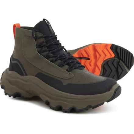 Sorel Kinetic Breakthru Venture Mid Sneakers - Waterproof (For Men) in Alpine Tundra Black