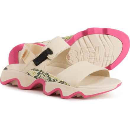 Sorel Kinetic Impact II Sling Sandals (For Women) in Bleached Ceramic, Fuchsia Fizz
