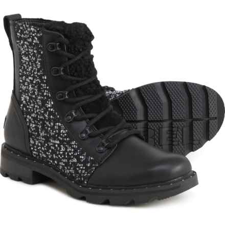 Sorel Lennox Lace Cozy Winter Boots - Waterproof (For Women) in Black, Black