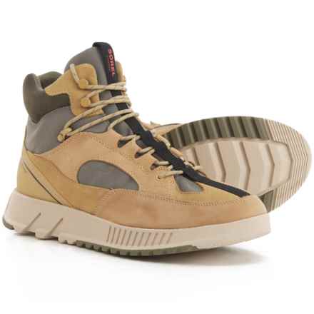 Sorel Mac Hill Lite Trace Boots - Waterproof, Leather (For Men) in Glaze Stone Green