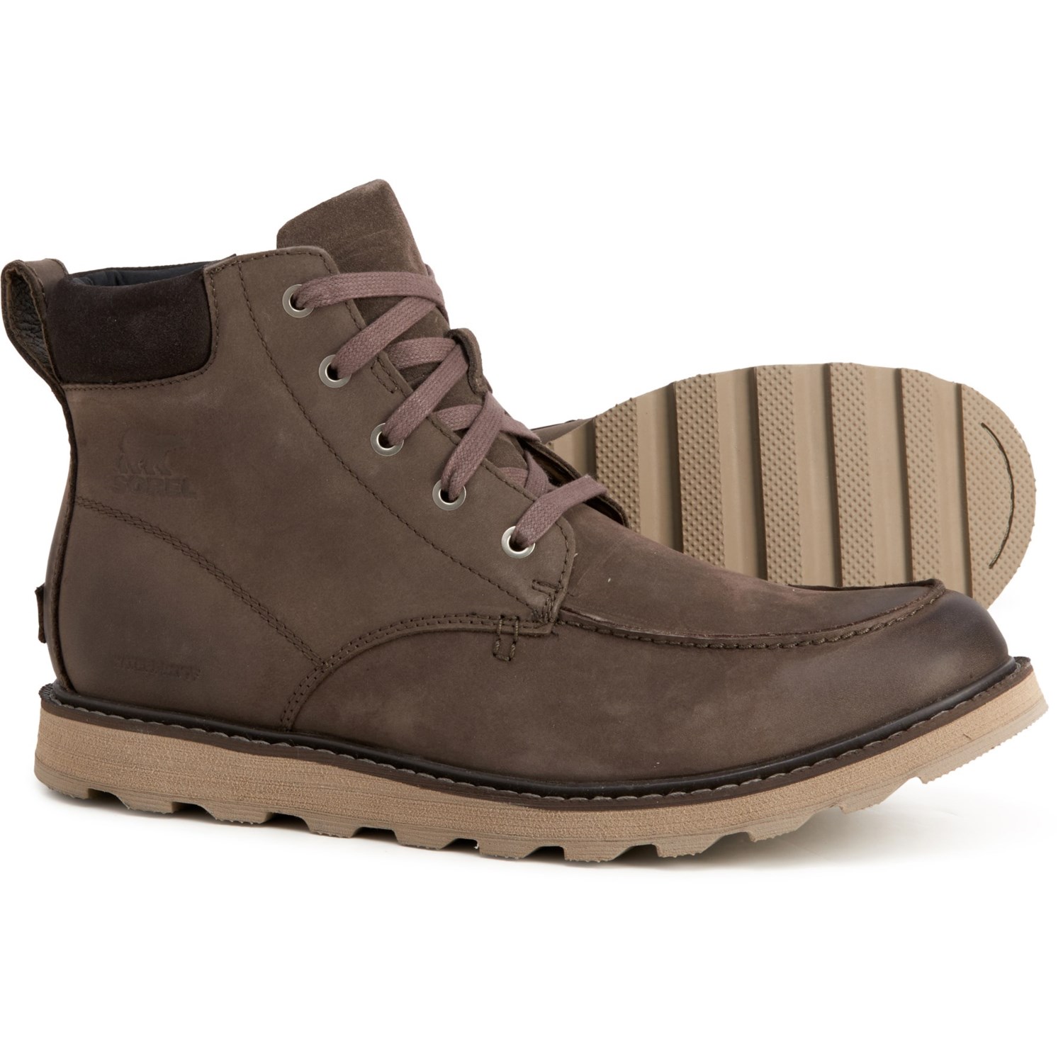 sorel madson moc toe boots