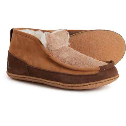 Sorel Manawan II Moc Shoes - Suede (For Men) in Elk/ Tobacco