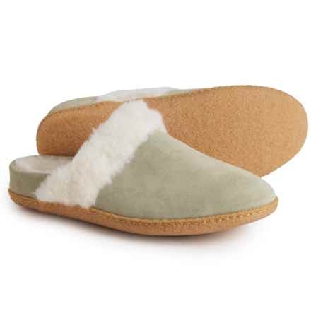 Sorel Nakiska II Slide Slippers - Suede (For Women) in Safari, Gum 17