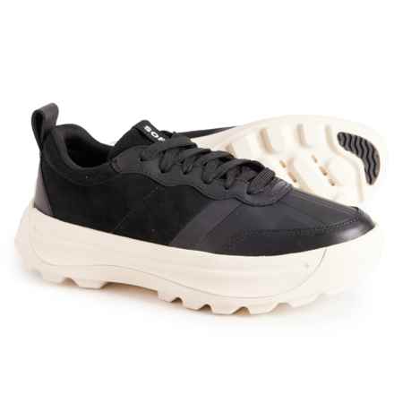 Sorel Ona 503 Everyday Low Sneakers - Waterproof, Leather (For Women) in Black, Chalk