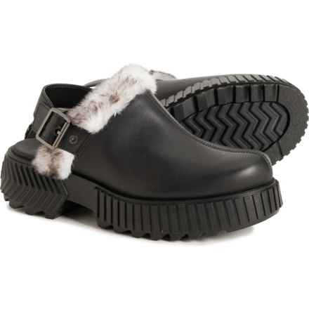 Sorel Ona Ave Mule Shoes - Waterproof, Leather (For Women) in Black/Sea Salt
