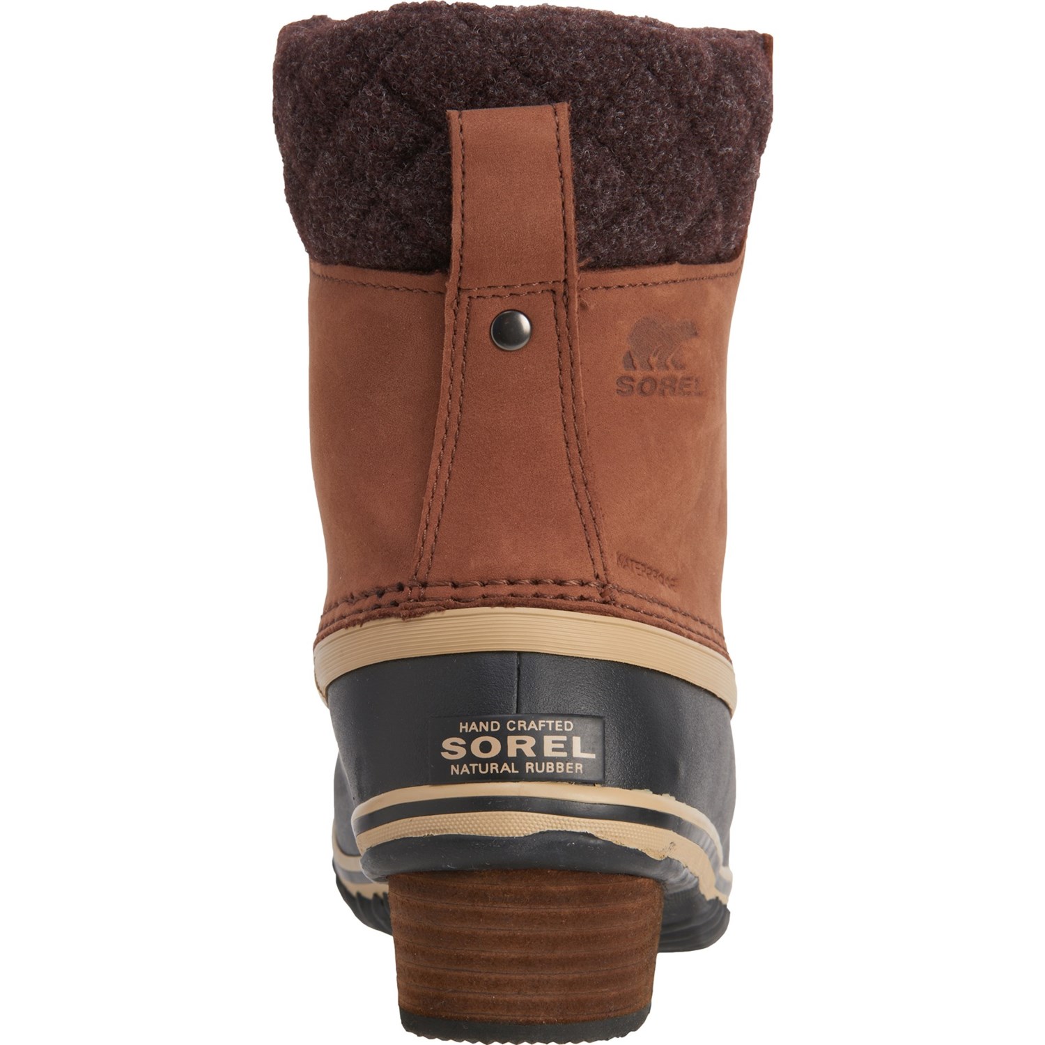sorel leather duck boots
