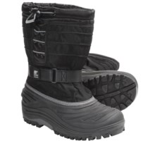 Sorel Snow Trooper TP Winter Pac Boots - Waterproof (For Youth) in Black - Closeouts