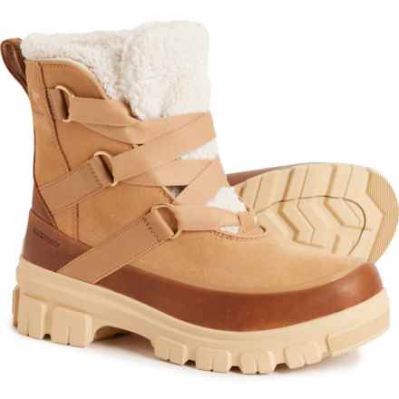Sorel Tivoli V Resort Winter Boots - Waterproof, Insulated (For Women) in Tawny/Ceramic Buff