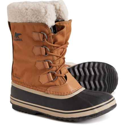 Sorel Winter Carnival Boots - Waterproof, Insulated (For Women) in Camel Brown