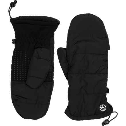 Soybu Yuma Quilted Convertible Mittens - Insulated in Black