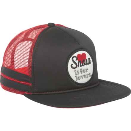 Spacecraft Collective Lovers Trucker Hat in Black