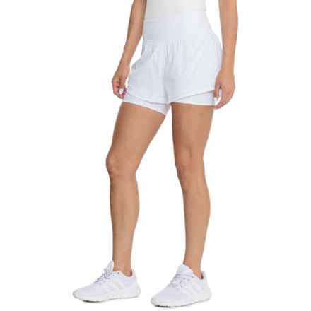 Get Moving Shorts - Built-In Shorts in White