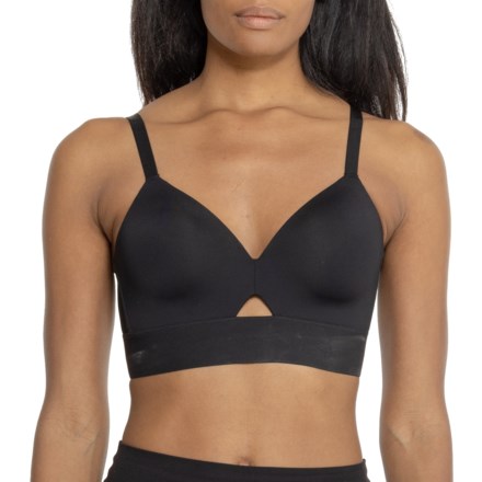 Mesh Sports Bra - Medium Impact in Black