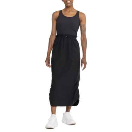On The Move Maxi Dress - Sleeveless in Very Black