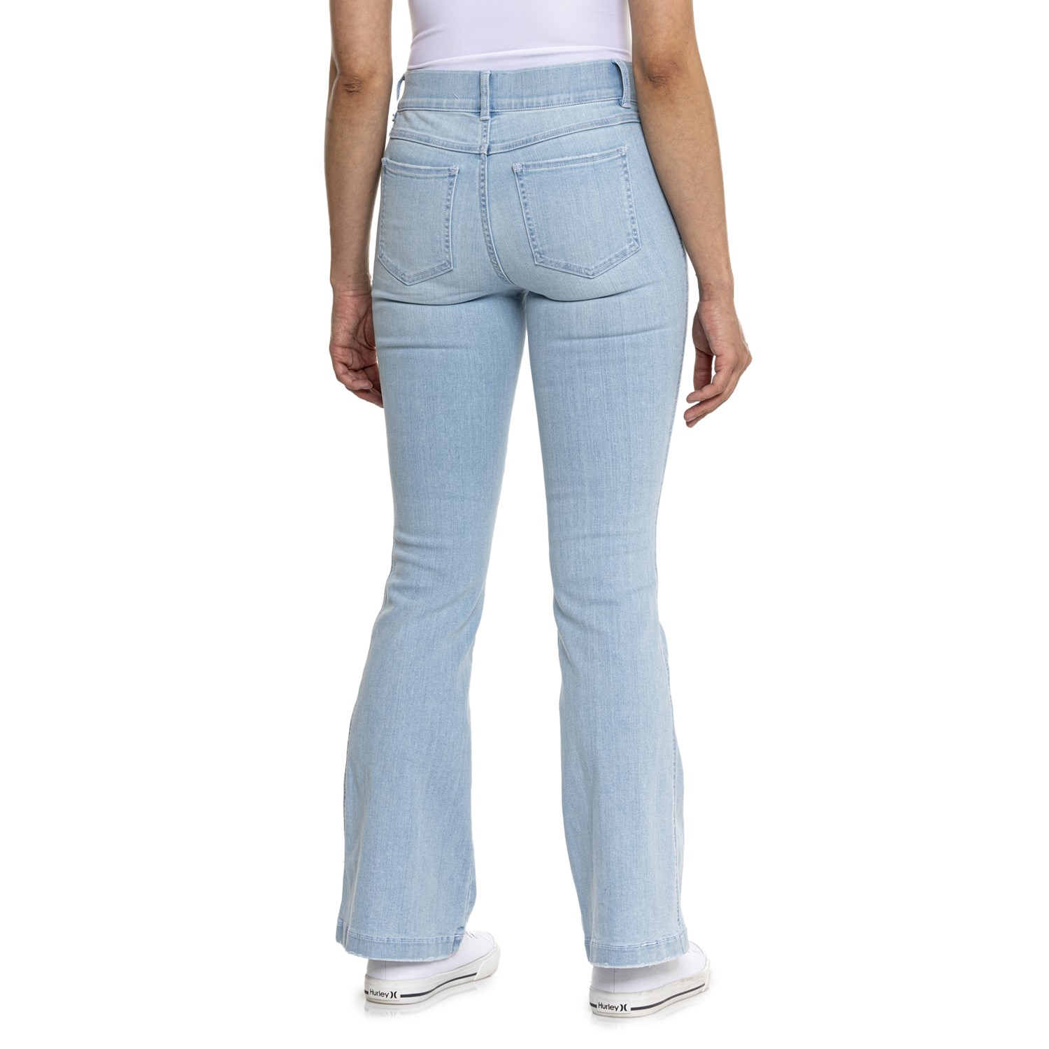 SPANX, Jeans, Spanx Flare Jeans White