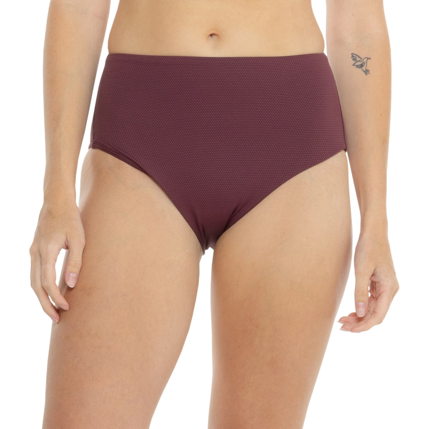 Spanx Pique Shaping Cheeky Bikini Bottoms - High Rise - Save 71%