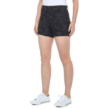 Spanx Sunshine Shorts - 4” in Black Camo