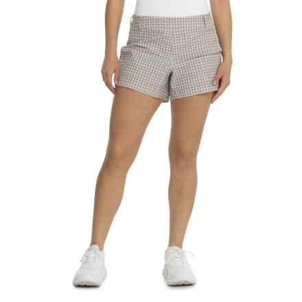 Sunshine Shorts - UPF 50+, 4” in Bespoke Chck Fwn
