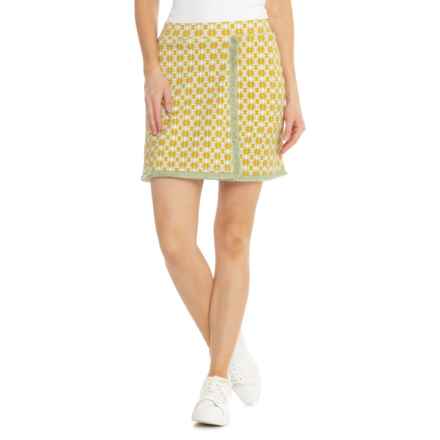 Spartina 449 Fringe Wrap Skort in Club Geo
