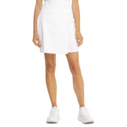 Spartina 449 Liza BiStretch Skort in Pearl White