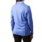124TY_2 Specially made Active Printed Shirt - UPF 50, Zip Neck, Long Sleeve (For Women)