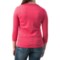 134JF_2 Specially made Braid Neck Cotton-Modal Shirt - 3/4 Sleeve (For Women)