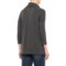 315UM_2 Specially made Cowl Neck Shirt - 3/4 Sleeve (For Women)