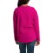9882C_3 Specially made Fleece Shirt - Boat Neck, Long Sleeve (For Women)