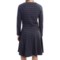9081M_2 Specially made Knit Skater Dress - Long Sleeve (For Women)