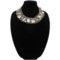 8242W_3 Specially made Linked Statement Necklace