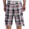 6788N_3 Specially made Long Plaid Shorts (For Men)