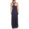 150CJ_2 Specially made Micromodal® Maxi Tank Dress - Built-In Bra (For Women)