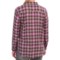9592X_2 Specially made Plaid TENCEL®/Cotton Shirt - Long Sleeve (For Women)