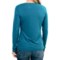 9846G_2 Specially made Pleated Bodice Stretch Shirt - Long Sleeve (For Women)