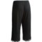 HT429_2 Specially made Poly-Rayon Lounge Capris (For Women)