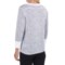 8149W_2 Specially made Print Jersey Loungewear Shirt - Cotton-Modal, 3/4 Sleeve (For Women)