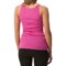 123UU_2 Specially made Rib-Knit Lace-Trim Tank Top (For Women)
