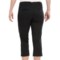 7362J_2 Specially made Stretch Twill Capris - Low Rise (For Women)