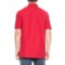 358UF_2 Specially made Two-Button Pique Knit Polo Shirt - Short Sleeve (For Men)