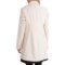 9249Y_2 Specially made Wool Blend Fitted Walker Coat (For Women)
