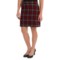 9773R_3 Specially made Wool Plaid Skirt - Lined (For Women)
