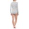 311FY_3 Specially made Wrap Front Bodysuit - Long Sleeve (For Women)