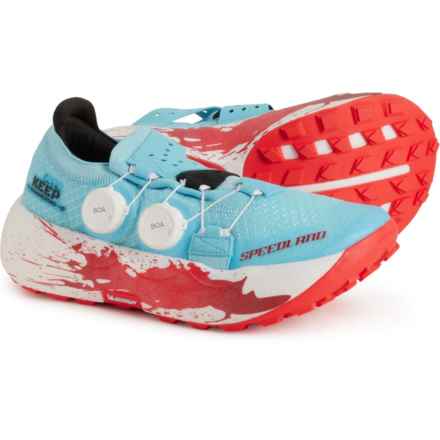 Speedland GS:PGH Hyper Performance Trail Running Shoes (For Women) in Blue/Red