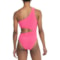 7RFYU_2 Speedo Asymmetrical Cut-Out One-Piece Swimsuit