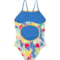8UCXJ_2 Speedo Big Girls Printed Propel Back One-Piece Swimsuit - UPF 50+