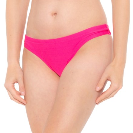 Speedo Cheeky Hipster 971 Bikini Bottoms in Pink Glo