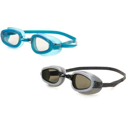 Speedo Corsica Swim Goggles - 2-Pack (For Men and Women) in Multi