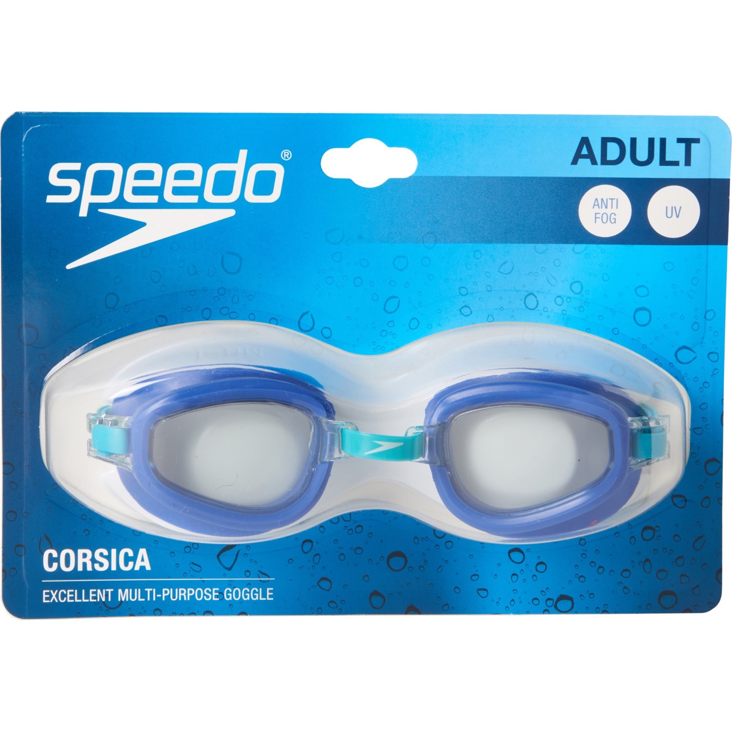 Speedo Corsica Swim Goggles (For Men and Women) - Save 50%