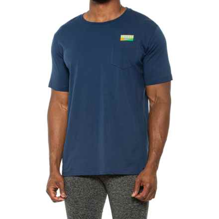 Speedo Graphic Swim T-Shirt - UPF 50+, Short Sleeve in Club Blue