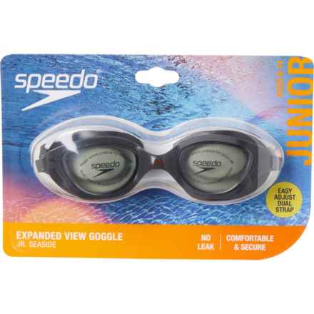 Speedo Junior Seaside Swim Goggles (For Boys and Girls) in Grey